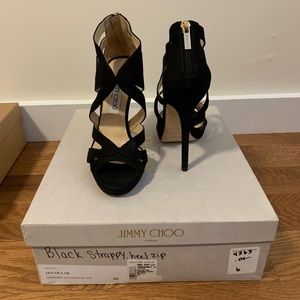 Jimmy Choo black sandal